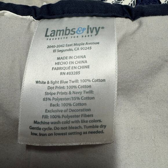 Lambs & Ivy Dinosaur 3 Piece Crib Set: Quilt, Skirt, Stuffed Animal Baby Boy - Picture 4 of 4